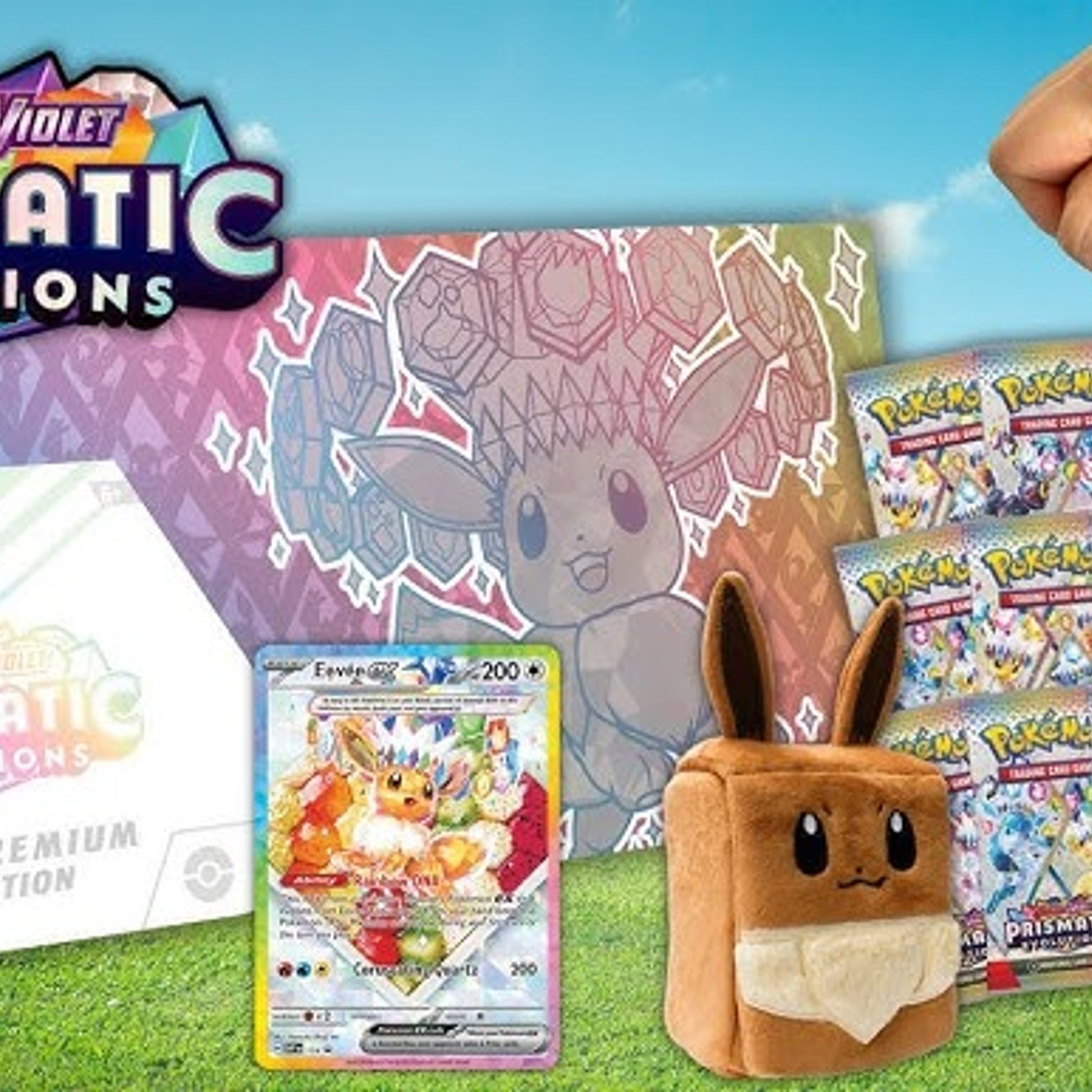 Pokémon TCG Scarlet & Violet Prismatic Evolutions Super-Premium Collection by Pokémon