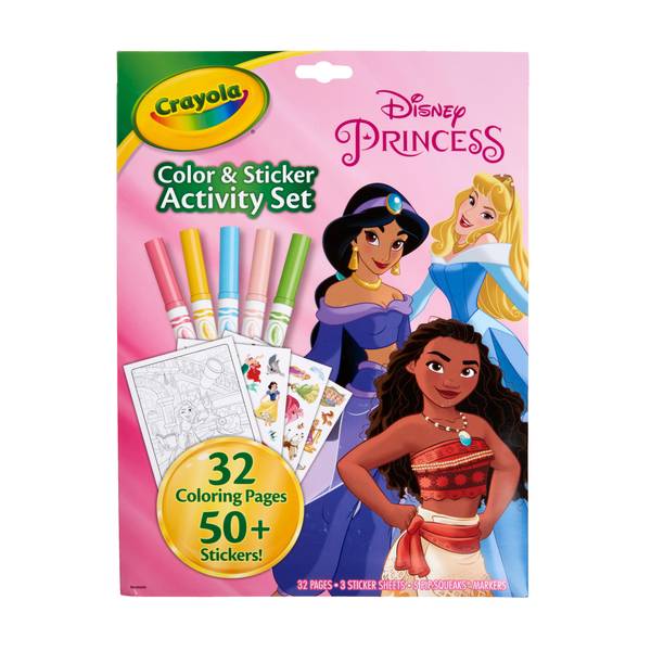 Crayola Disney Princess Coloring and Activity Book by Crayola