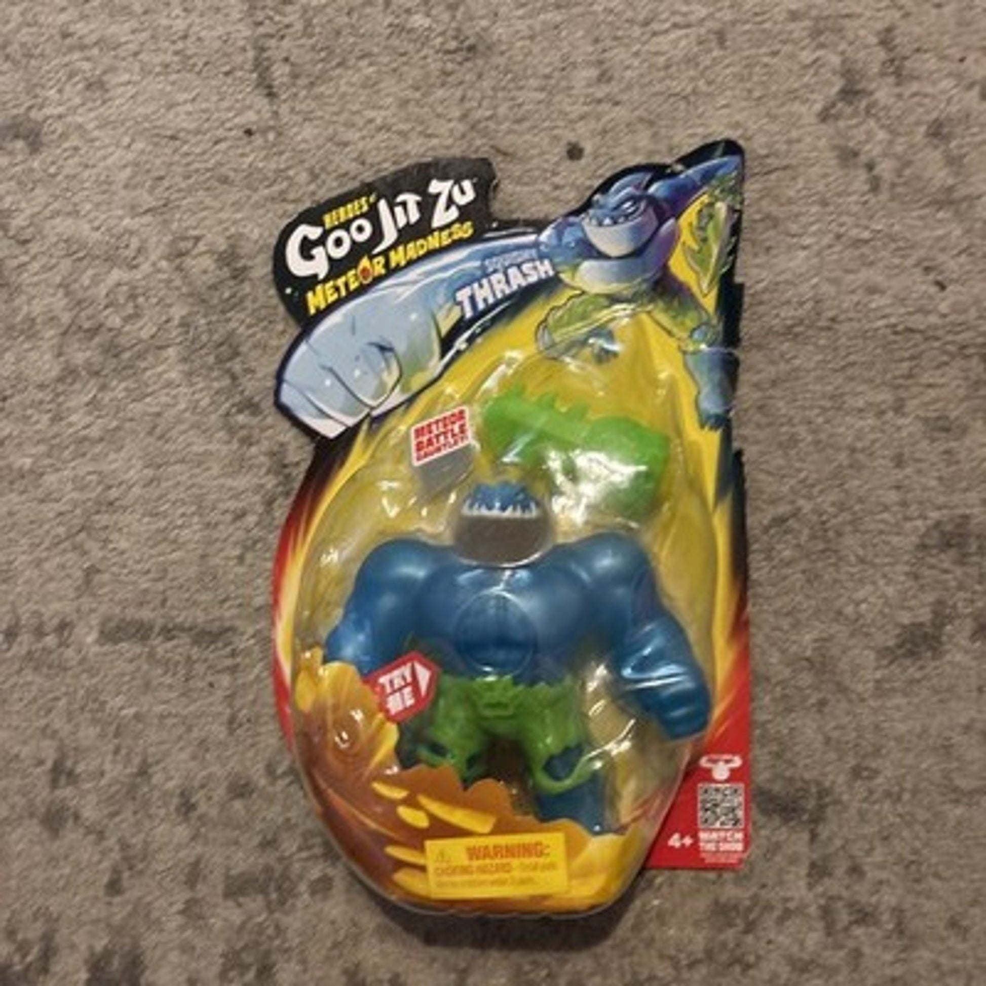 Heroes Of Goo Jit Zu Meteor Madness Squishy Thrash Figure by Heroes Of Goo Jit Zu