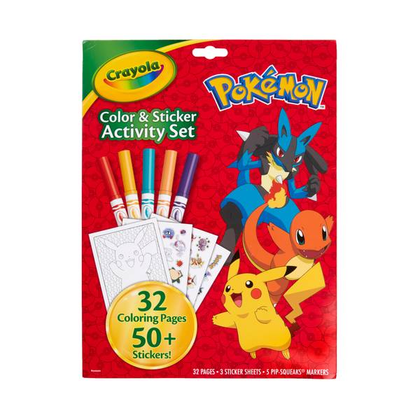 Crayola Pokémon Creative Kit with Stickers by Crayola