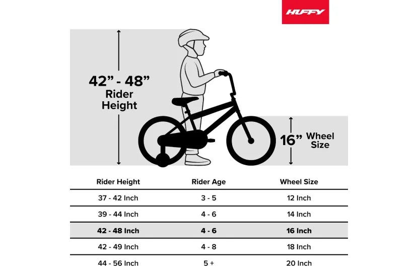 HUFFY 16" WHIMSY BIKE