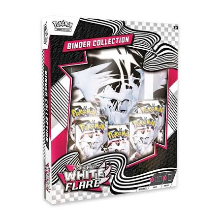 Pokémon TCG Scarlet & Violet White Flare Binder Collection by The Pokémon Company