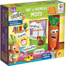 CAROTINA ABC ET PREMIERS MOTS by Lisciani