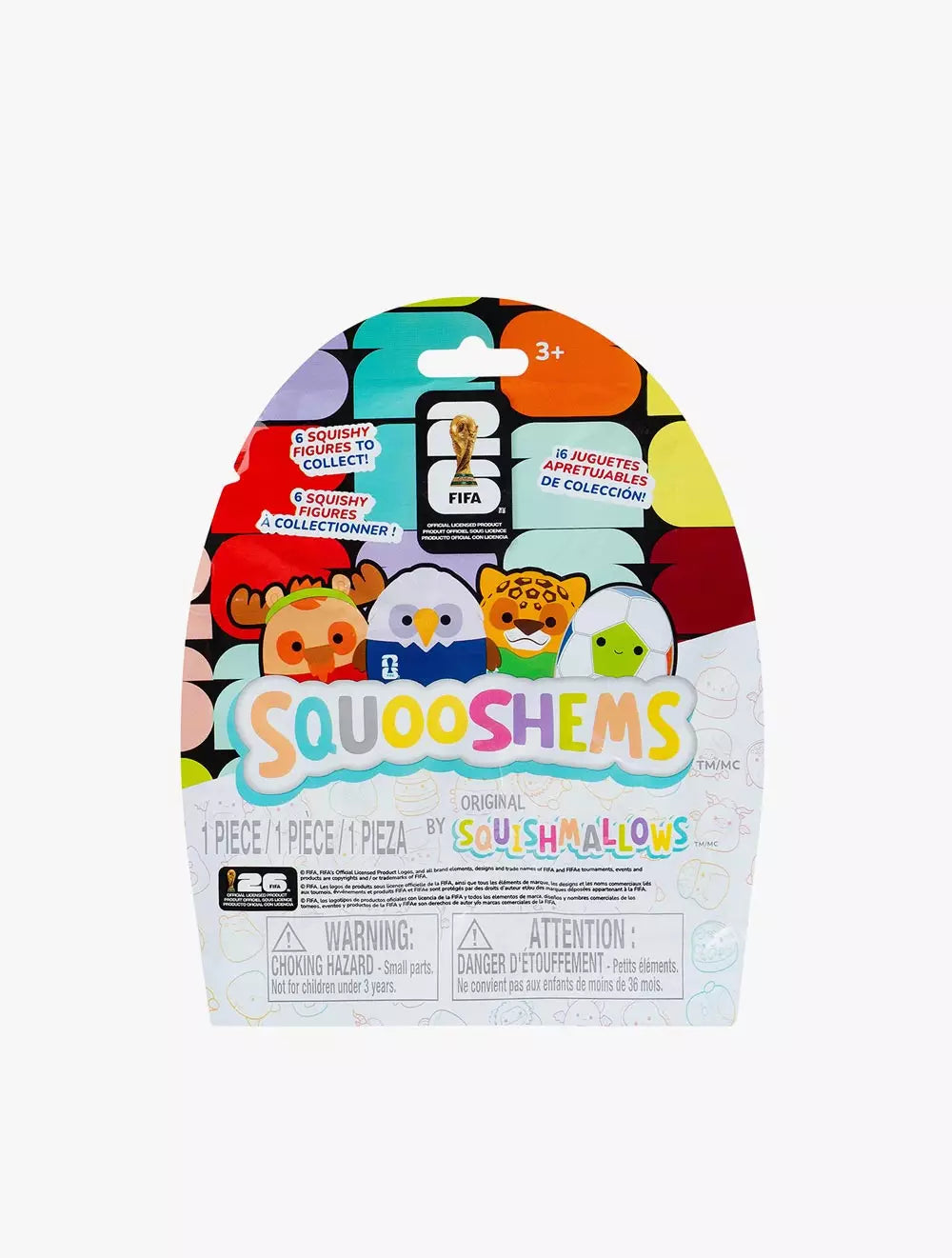 Squishmallows FIFA Series 1 Squooshems by Jazwares