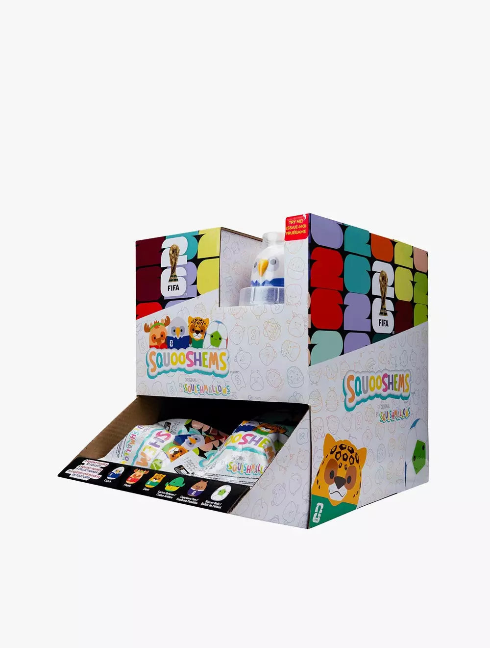 Squishmallows FIFA Series 1 Squooshems by Jazwares