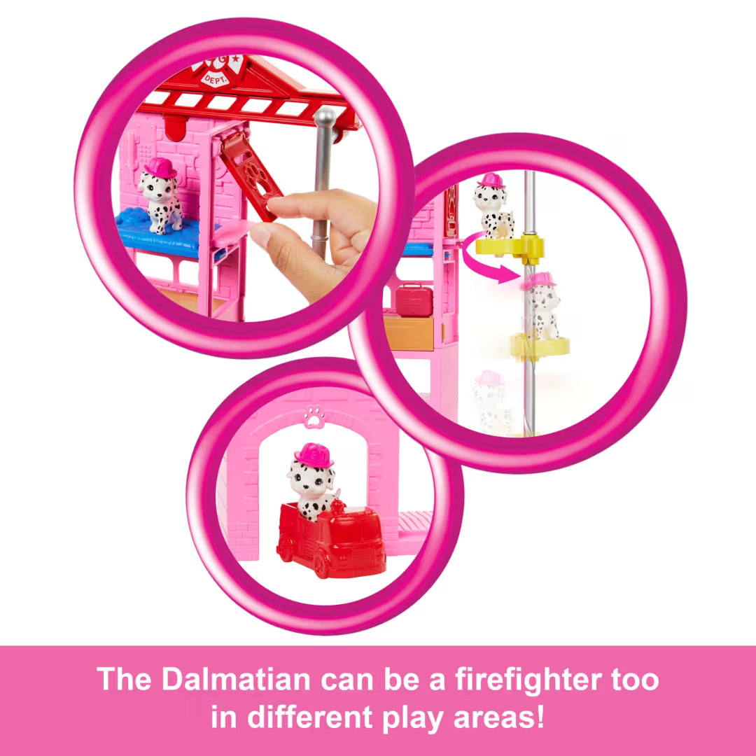 Barbie Firefighter Playset