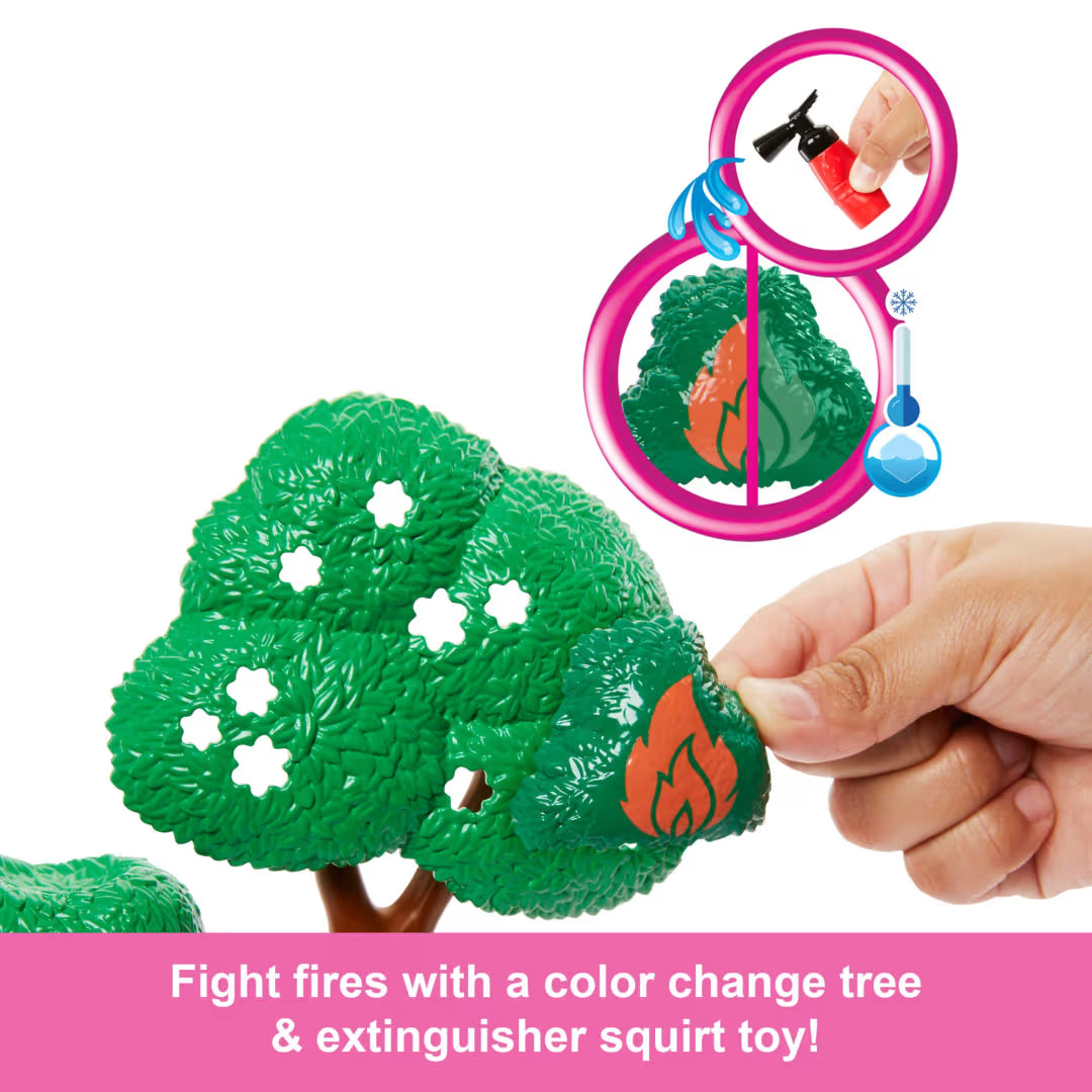 Barbie Firefighter Playset