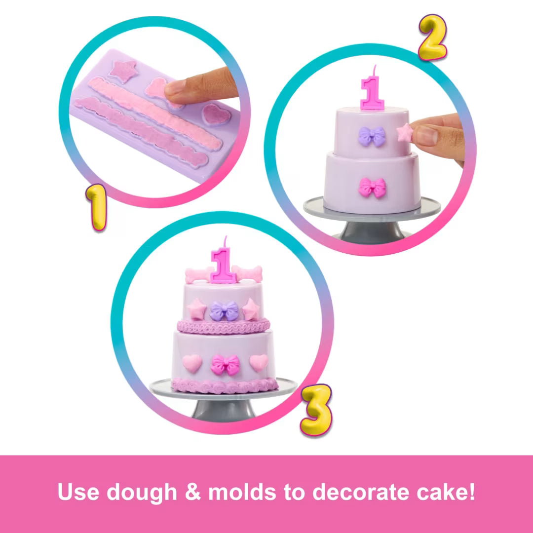 Barbie Party Unboxed Pet Birthday Series Doll