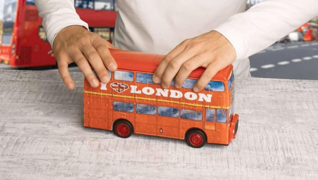 3D Puzzle London Bus Penzil Holder