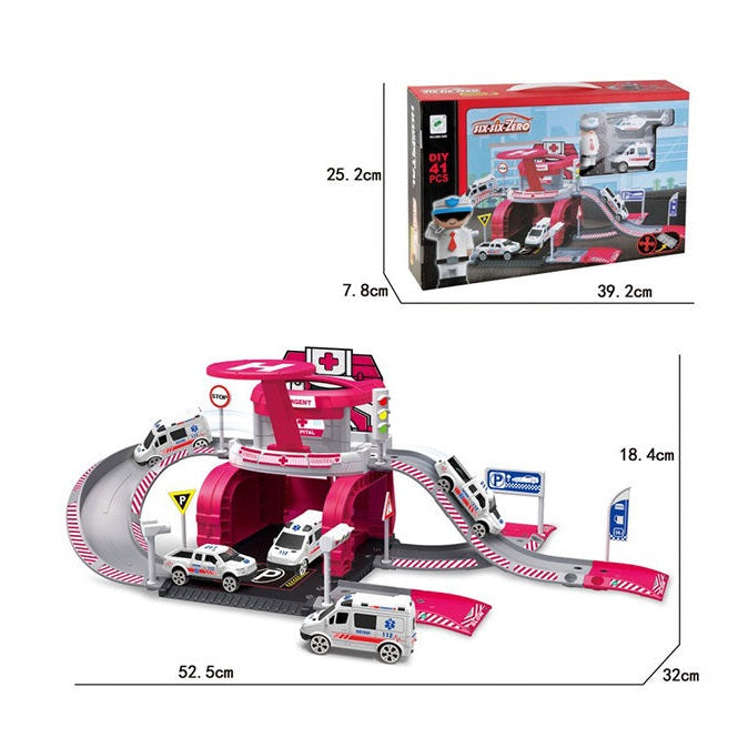 Six-Six-Zero Mix & Go Airport Playset by Six-Six-Zero