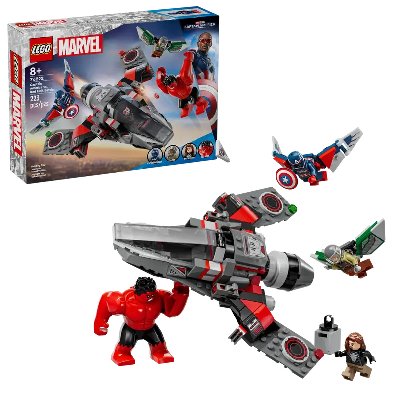 CAPTAIN AMERICA VS RED HULK BATTLE (76292)