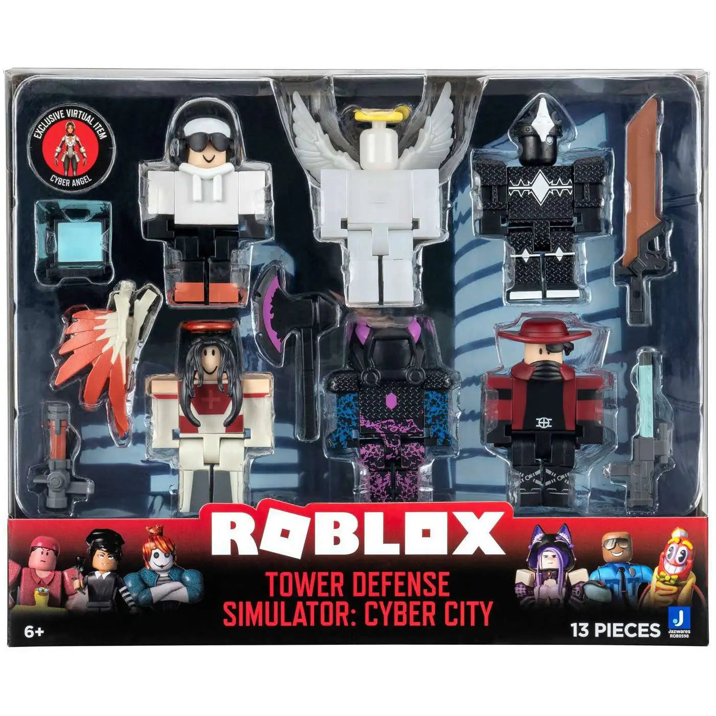 Roblox Tower Defense Simulator: Cyber City by Hasbro