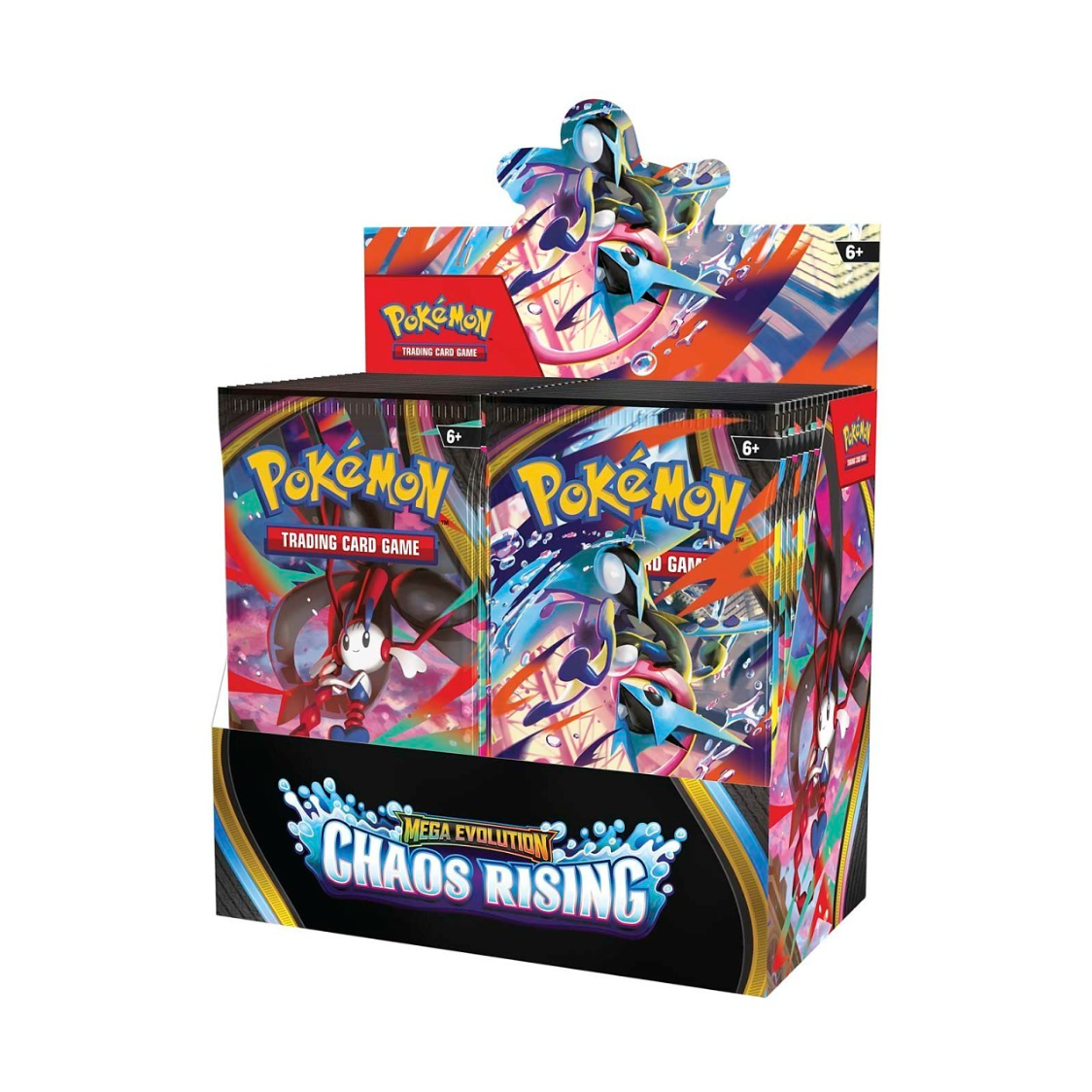 Pokémon TCG Mega Evolution Chaos Rising Booster Box by The Pokemon Company