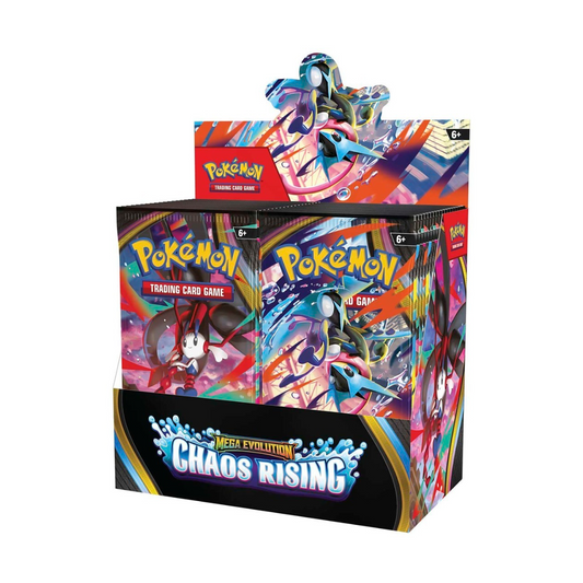 Pokémon TCG Mega Evolution Chaos Rising Booster Box by The Pokemon Company