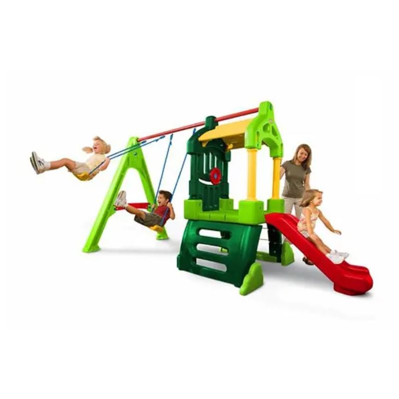 Little Tikes Playground Clubhouse Slide Swings