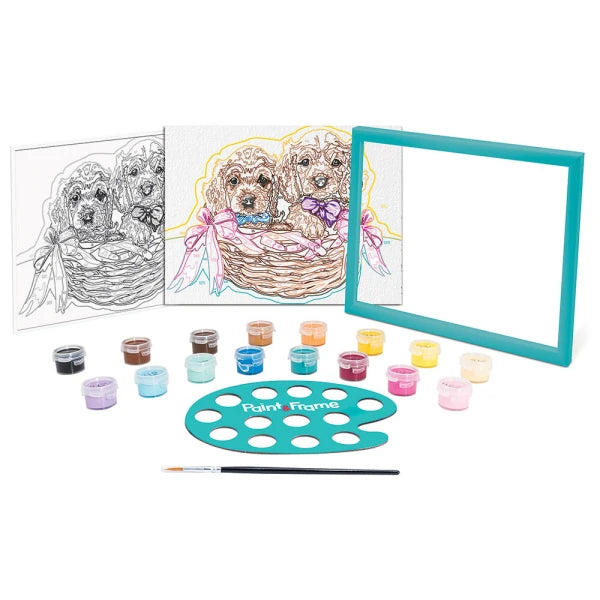 Paint & Frame "Puppies" by AS Art