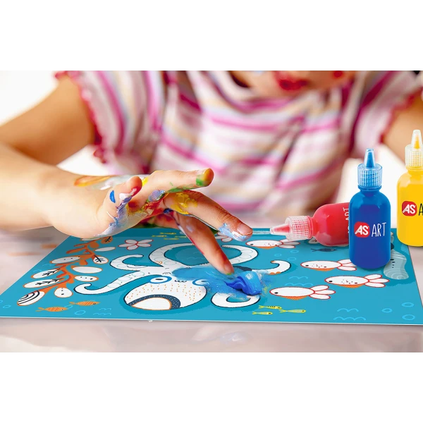 HappiHobbi Art My First Finger Paints by AS Art
