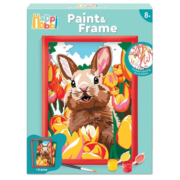Paint & Frame " Cheerful Bunny"