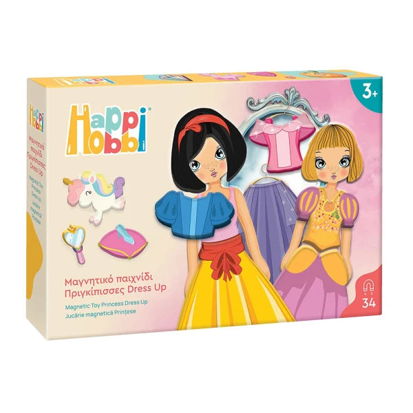 HappiHobbi Magnet Princesses Dress Up