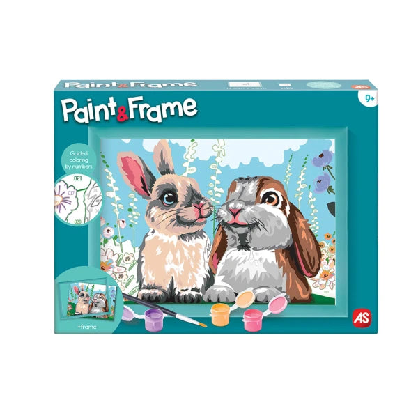Paint & Frame "Cute Bunnies"