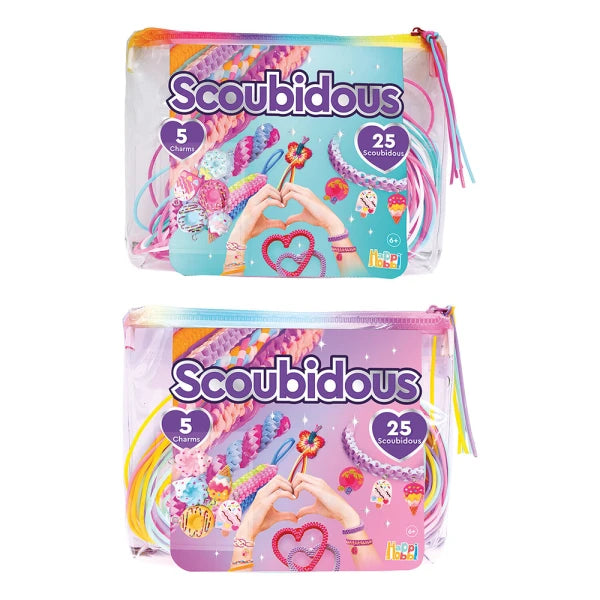 HappiHobbi Bag With 25 Scoubidois & Accessories by AS Art