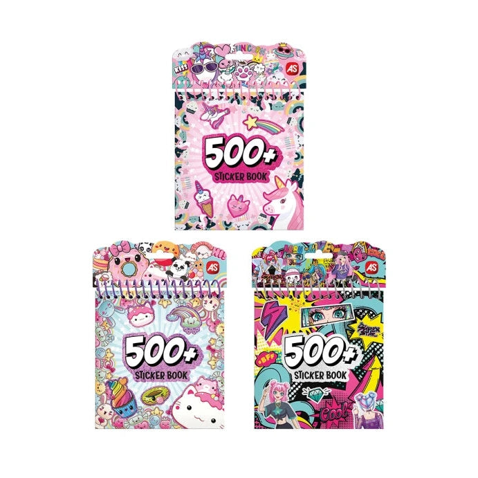 AS Notebook with Stickers
