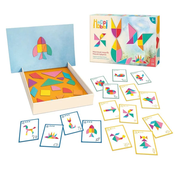 HappiHobbi Magnet Magical Shapes by AS Art