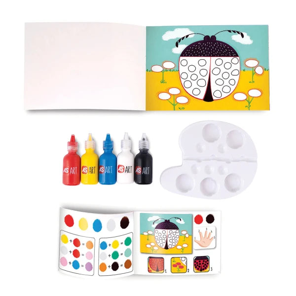 HappiHobbi Art My First Finger Paints by AS Art