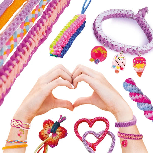 HappiHobbi Bag With 25 Scoubidois & Accessories by AS Art