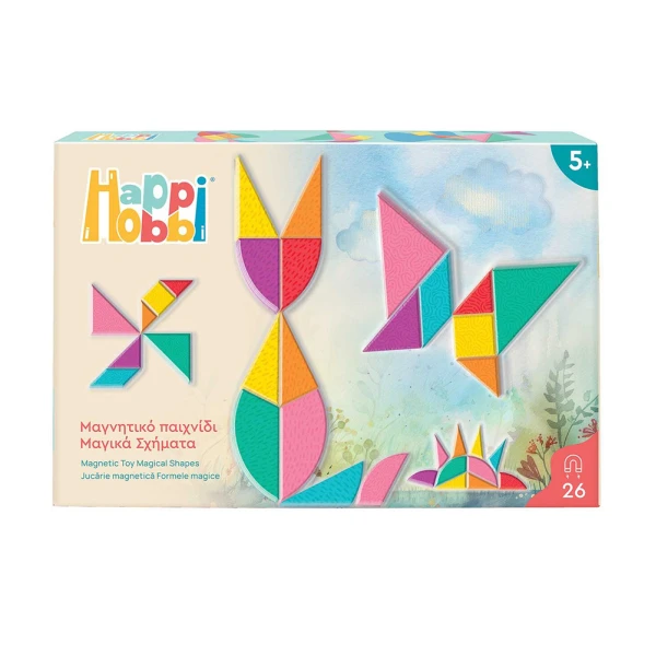 HappiHobbi Magnet Magical Shapes by AS Art
