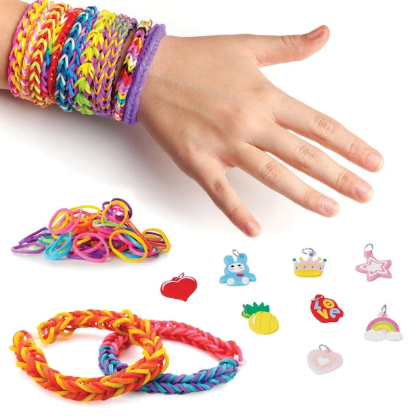 Plexi-Flexi Bag With 1000 Looms & 4 Charms by AS Art