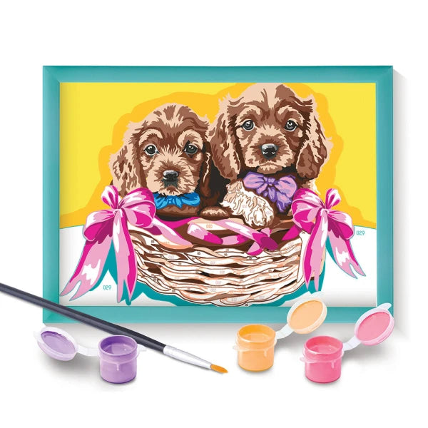 Paint & Frame "Puppies" by AS Art