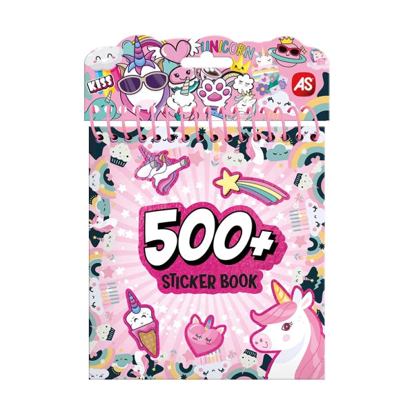 AS Notebook with Stickers by AS Art