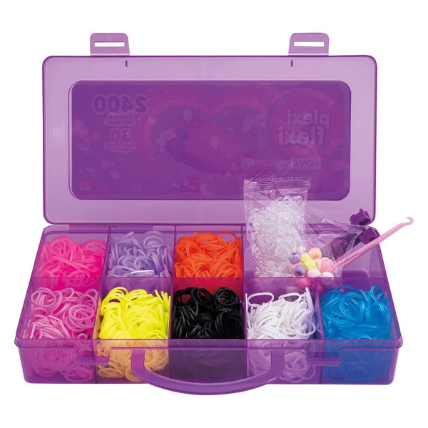 Plexi-Flexi Case With 2400 Looms & 30 Charms by AS Art