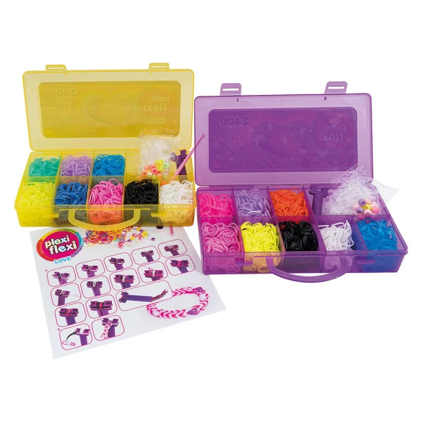 Plexi-Flexi Case With 2400 Looms & 30 Charms by AS Art